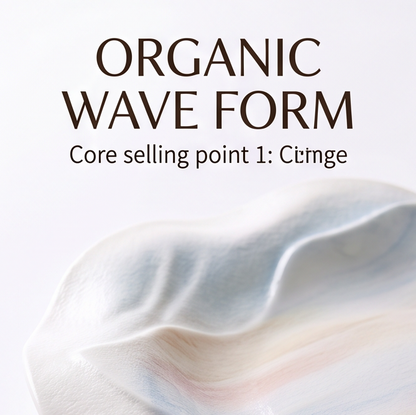 Nature's Wave Ceramic Plate